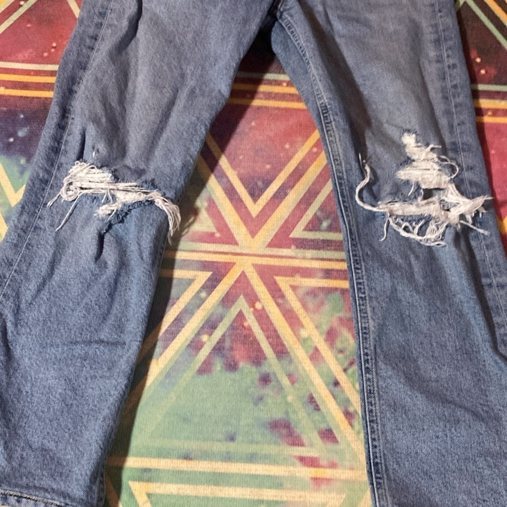 AGOLDE Riley High Rise Straight Crop Jeans - Picture 5 of 7
